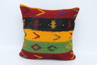 Kilim Pillow Covers, Throw Pillow, Cover, Black Cushion, Patterned Mens Gift Case, Knitted 2814