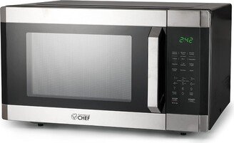 1.6 Cu. Ft. Counter Top Microwave, Stainless Steel