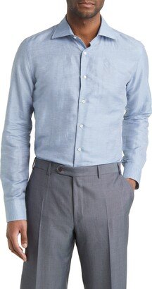 Cotton & Linen Dress Shirt