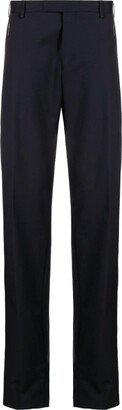 Fly straight-leg trousers