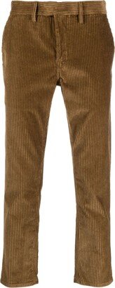 Corduroy Straight-Leg Trousers-AV