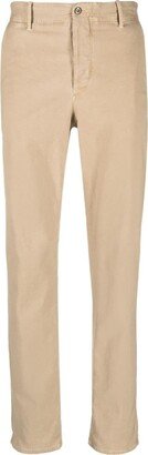 Straight-Leg Cotton Trousers-DA