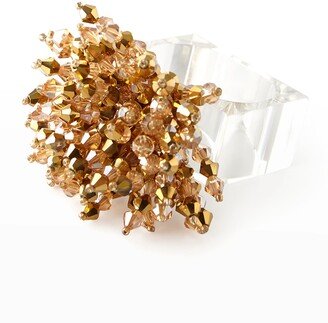 Brilliant Napkin Ring - Golden-AA