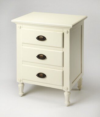 Handmade Easterbrook White Nightstand