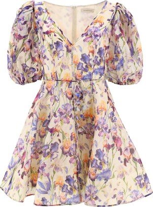 Floral Printed V-Neck Dress