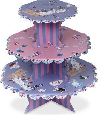 Alice in Wonderland Cupcake, Tea Sandwich Stand