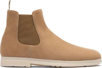 Longfield suede Chelsea boots