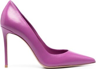 Eva 105mm leather pumps