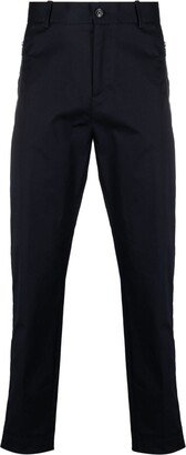 Logo-Patch Tapered-Leg Trousers-AP