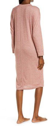 Anytime Maternity/Nursing Long Sleeve Lounge Dress