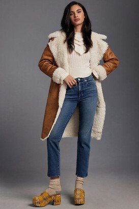 Chloe High-Rise Crop Straight-Leg Jeans