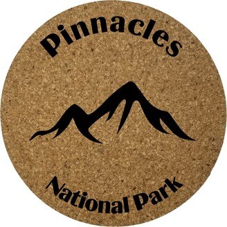 Pinnacles National Park Coaster Set Of 4 California Souvenir Mountain Hiking Salinas Valley Soledad Ca Cork