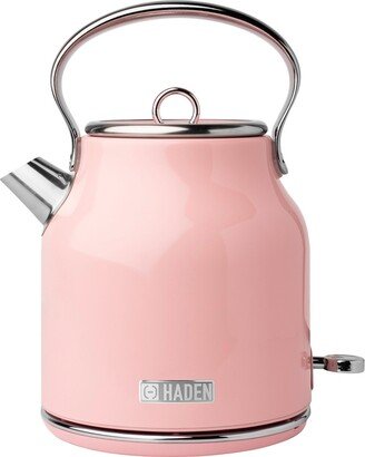 Heritage 1.7 L- 7 Cup Stainless Steel Electric Kettle with Auto Shut-Off and Boil-Dry Protection -75043