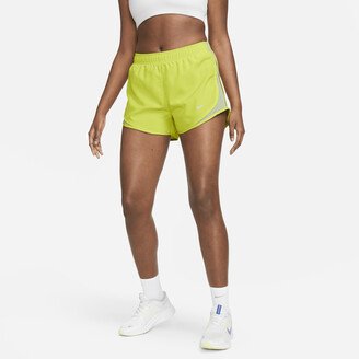 Women's Tempo Brief-Lined Running Shorts in Green