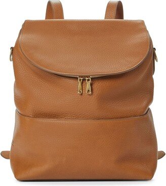 The Convertible leather backpack