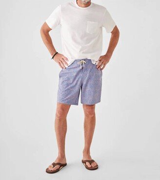 Classic Boardshort In Night Orchid Frond
