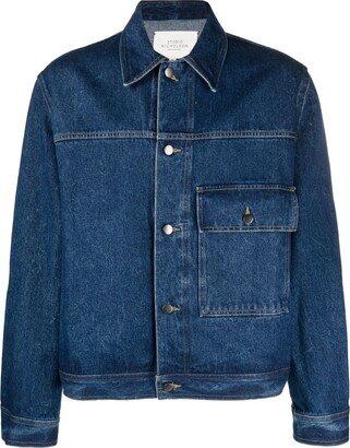 Patch-Pocket Denim Jacket