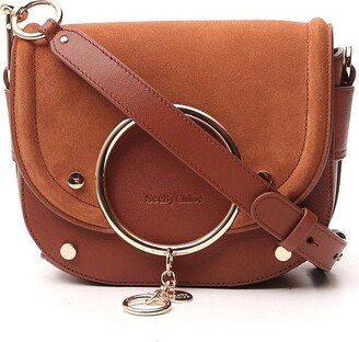 Logo Embossed Mara Crossbody Bag-AA