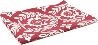 Floral-Print Herringbone Table Runner