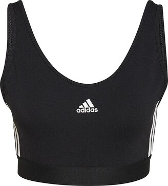 Essentials 3Stripes Crop Tank Top