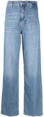 High-Rise Wide-Leg Jeans-CN