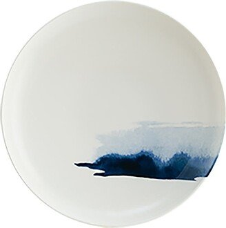 Turgla Home Blue Wave Porcelain Bowl Decorated Round 4.00″ X 4.00″ X 0.75″ Set Of Four