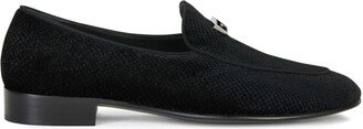 Rudolph snakeskin-effect loafers