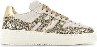 H630 sequin-embellished sneakers