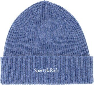 Logo Embroidered Beanie-AP