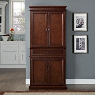 Crosley Furniture Parsons Pantry in Mahogany