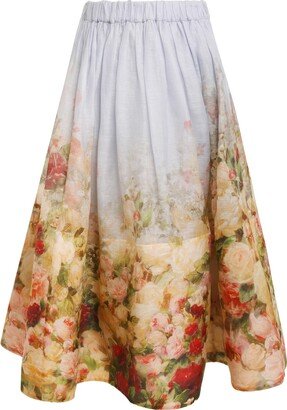 Luminosity Midi Skirt-AA