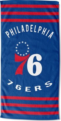 The Northwest Group, LLC NBA 620 76ers Stripes Beach Towel - 30x60