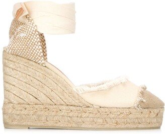 High Wedge Heel Espadrilles