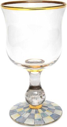 Sterling Check Water Glass-AB