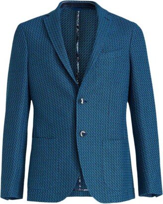 Single Breasted Long-Sleeved Blazer-AA