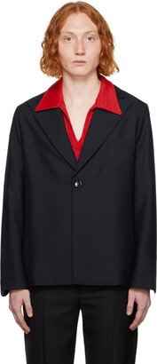 Navy Power Blazer