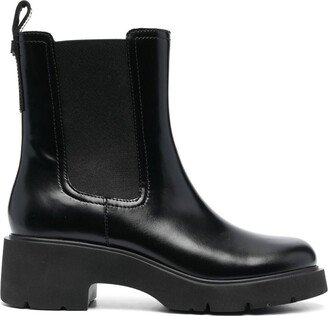 55mm Chunky Leather Boots