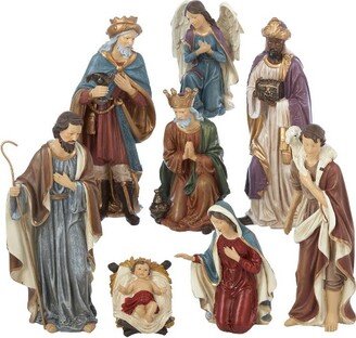 Kurt S. Adler Kurt Adler 9 Resin Nativity, Set of 8 Pieces