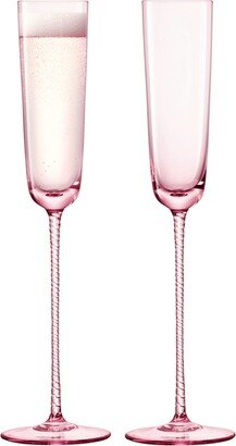 Theatre Champagne Flutes, Set of 2