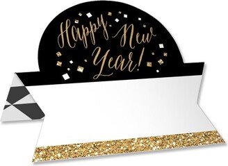 Big Dot of Happiness New Year’s Eve - Gold - New Years Eve Party Tent Buffet Card - Table Setting Name Place Cards - Set of 24