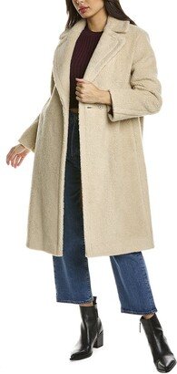 Teddy Wool-Blend Coat