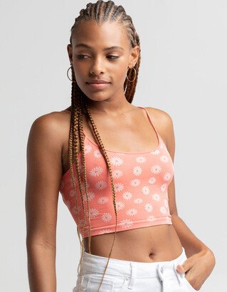 SKY AND SPARROW Womens Low Back Daisy Strappy Bralette