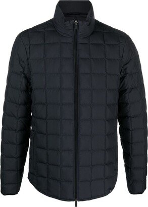 Boggi Milano Quilted High-Neck Bomber Jacket