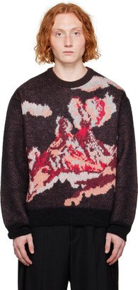 Black Volcano Sweater