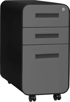 EPOWP 3-Drawer Mobile File Cabinet for Home Office Commercial-Grade