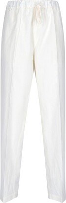 Drawstring Tailored Trousers-AD