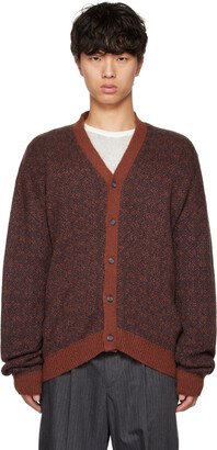 Palmes Brown Inter Cardigan