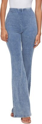 Soft Sculpt Pull-On Flare Jeans