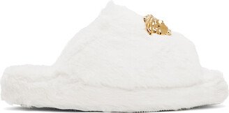 White 'La Medusa' Slippers-AA