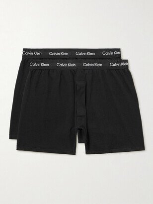 Two-Pack Stretch-Cotton Boxer Shorts-AA